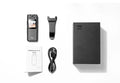 DSJ-S11 black body worn camera showing compact design, lens, and display screen.