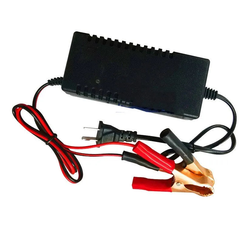 12V 3A lead acid battery charger for motorcycle car and EV applications with 100-240V input