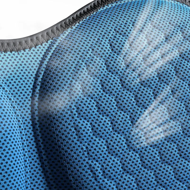 Honeycomb gel car seat cushion showing breathable pattern and gel construction