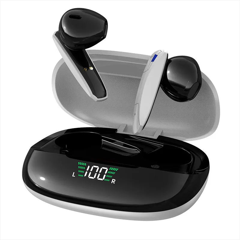 Y2 Green wireless Bluetooth gaming headset with low latency, stereo earplugs, and NFC