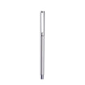 0.5mm black gel ink metal pen with 140mm barrel