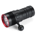 50W aluminium alloy LED flashlight, DX5S L2 single torch, 145x64x58mm, 450g, no battery or charger included