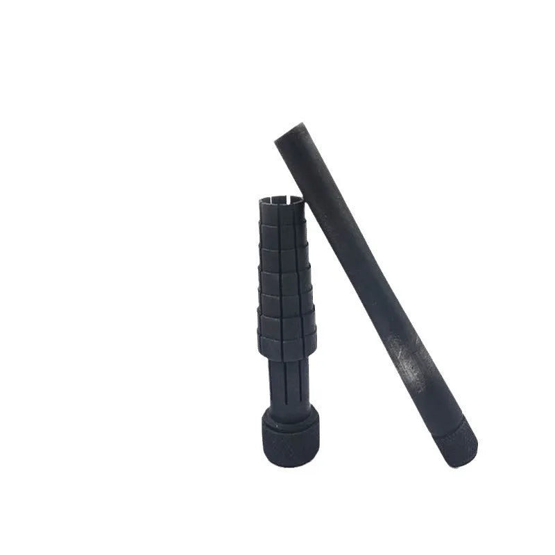 Plastic ring expansion tool with circular stretcher design for resizing metal jewellery bands.