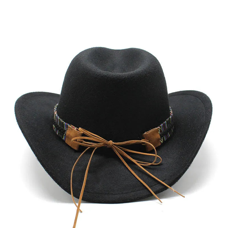 A polyester Western-style cowboy hat with a bell crown, shown in one of 14 available colours.