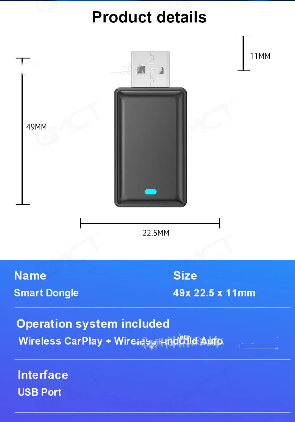 Black car GPS navigation unit with 9-inch capacitive touch screen for wireless vehicle navigation conversion
