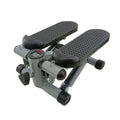 Silver grey hydraulic resistance mini treadmill pedal machine for home fitness