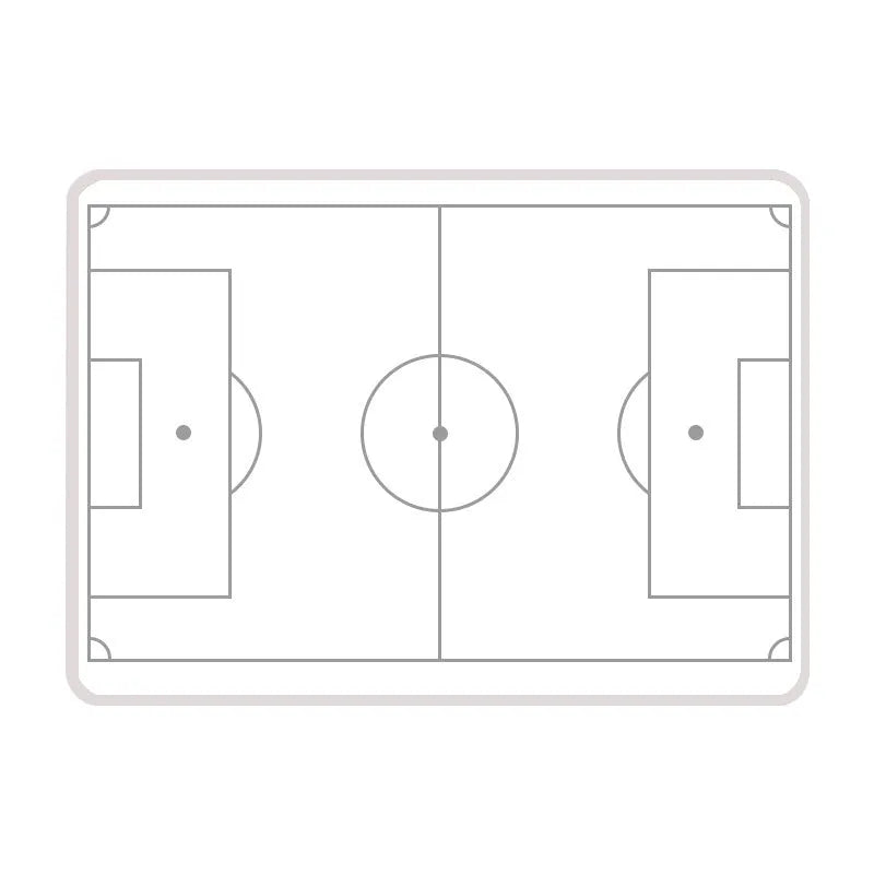 Black LCD electronic sports score board in 14-inch or 17-inch double-sided magnetic design with pen and charging cable