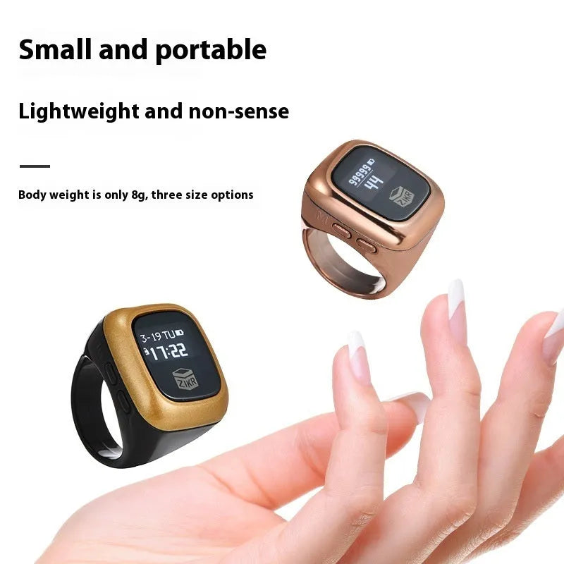 Al-Fatiha Zikr electronic counter with digital display in multiple colour and size options