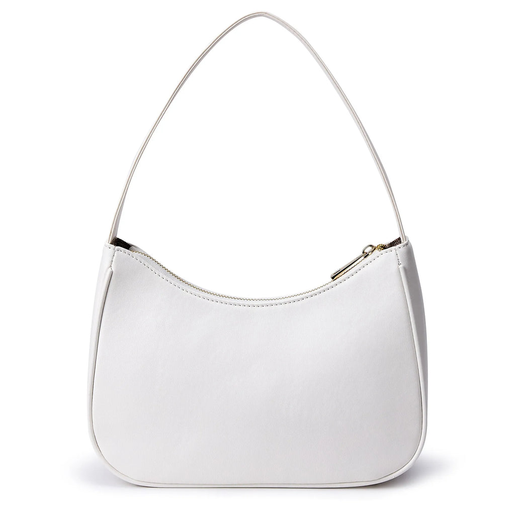 Simple retro waterproof shoulder bag in multiple colour options made from PU material