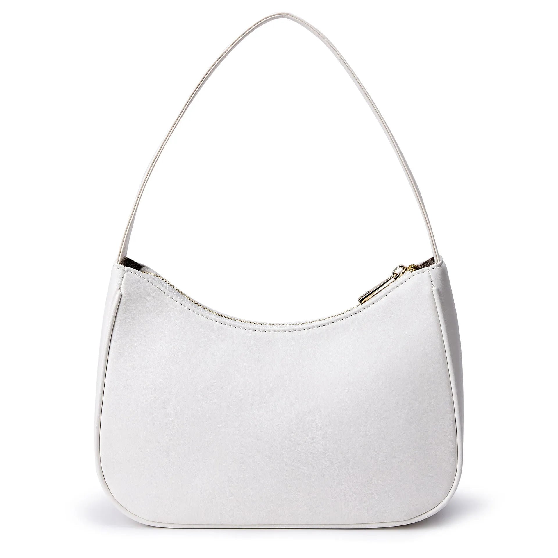 Simple retro waterproof shoulder bag in multiple colour options made from PU material