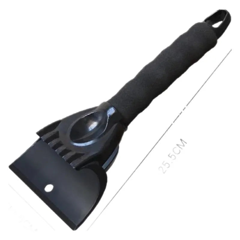 Plastic de-icing snow shovel for car front windshield winter ice cleaning tool