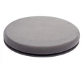 360-degree rotating car seat cushion with non-slip base for elderly passenger assistance.