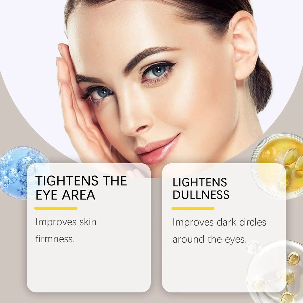 20g tube of caffeine firming eye cream with coffee extract for under-eye application