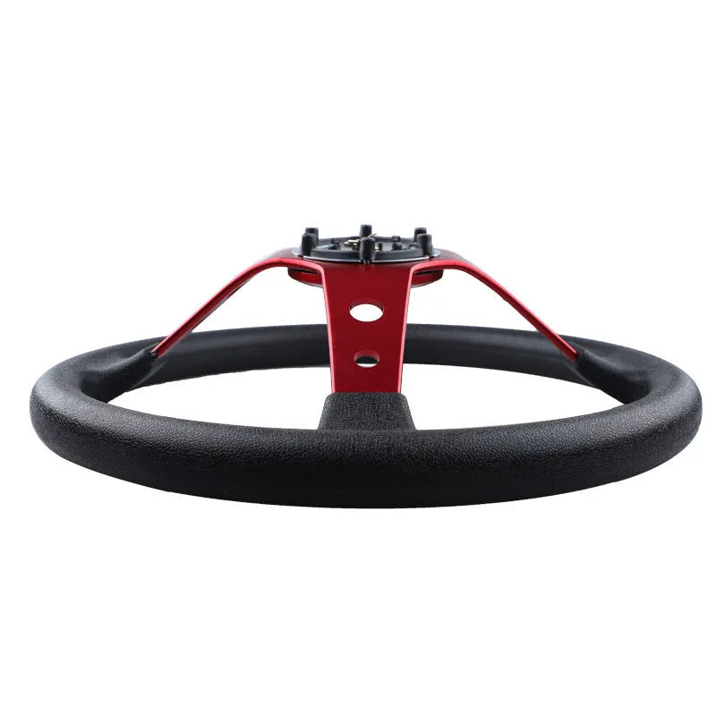 Car modified general PU steering wheel with 70mm hole spacing in multiple colours