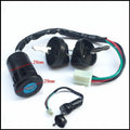 Waterproof plastic electric door lock for automotive applications with multiple wiring configuration options