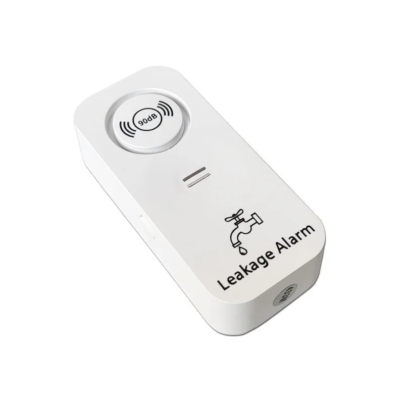 An independent wireless flood sensor alarm for water leak detection.