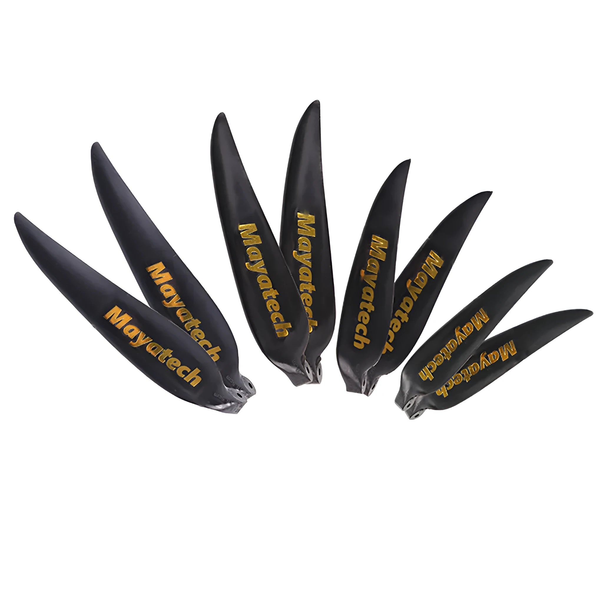 Black PE plastic folding paddle fittings measuring 12 by 6.5 centimetres for glidder systems.