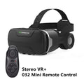 VR headset with 96 degree field of view, 42mm aspheric lens, adjustable focus and elastic headgear for mobile phones