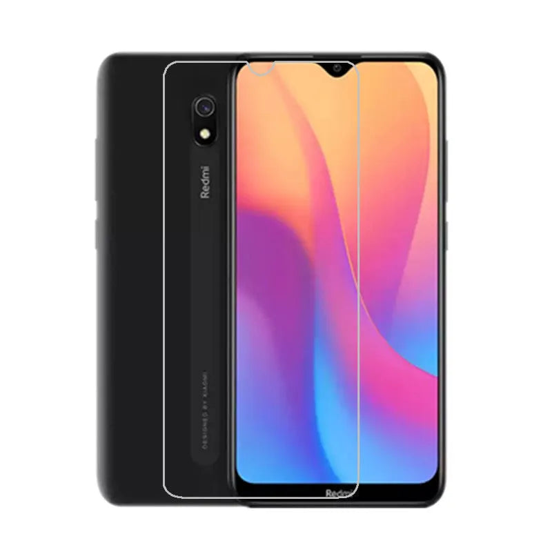 Tempered glass screen protector for Redmi 8 and Redmi 8A with anti-fingerprint HD clarity