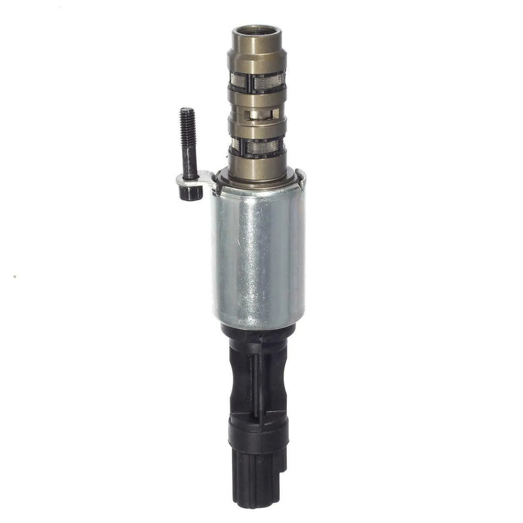 Ford oil control valve VVT solenoid replacement part with OEM numbers visible.