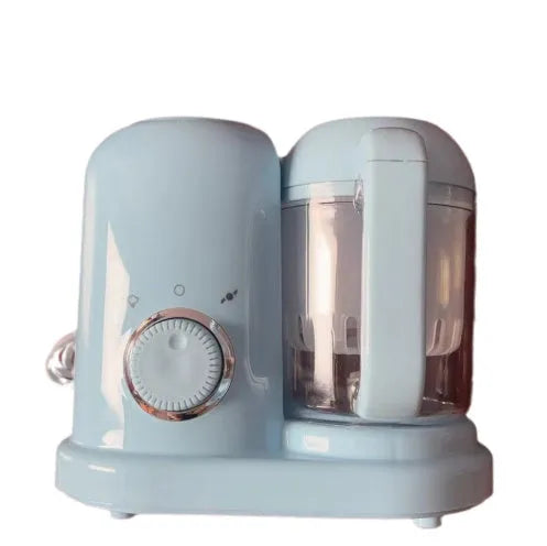 Green or pink baby food processor and steamer blender with 10 litre capacity
