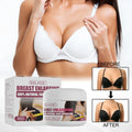White 50g breast cream for lifting, tightening, firming, and plumping, 5x4.2cm cosmetic product