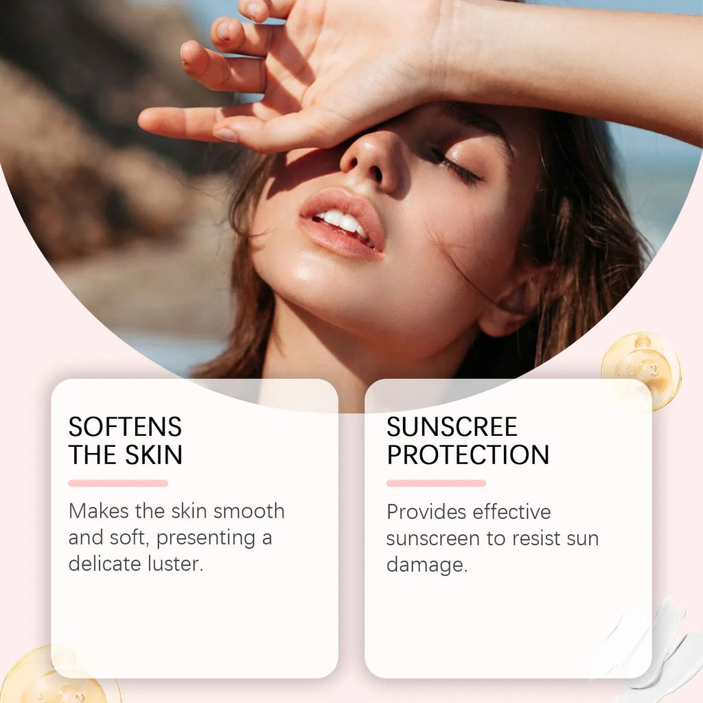 100ML bottle of sun protection body oil with coconut oil and avocado oil