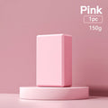 Solid colour EVA foam yoga block with hexagonal ridges for gym training