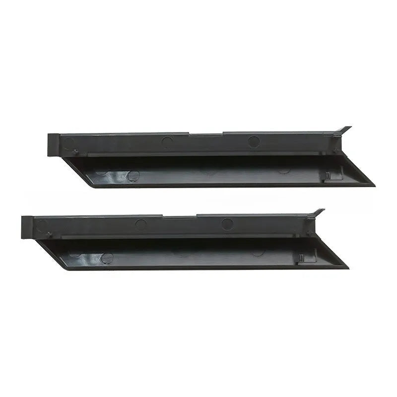 Black PS4 Pro hard drive bottom cover replacement part with warehouse door baffle strip