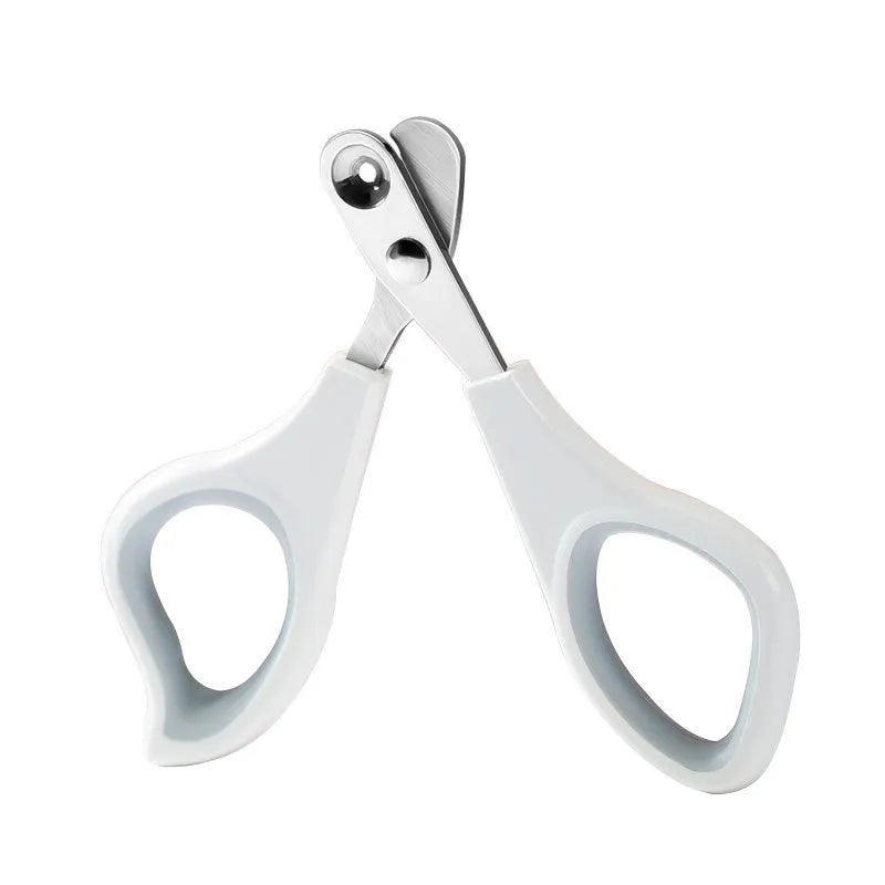 Cat nail clippers with round drip tip nail scissors, ABS body, medium and small size for cats