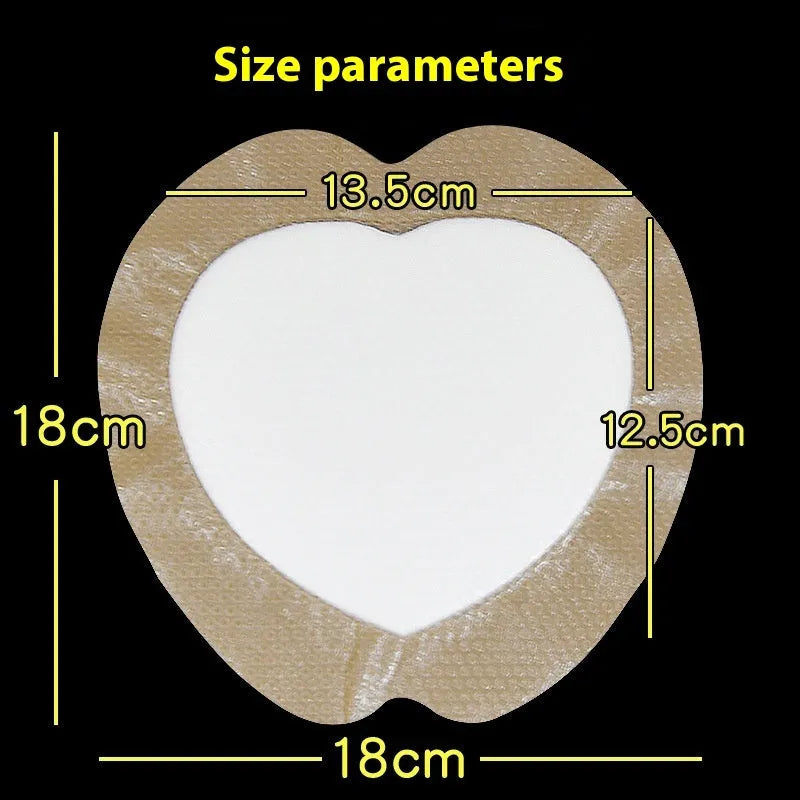 Large skin colour silicone gel foam bedsore dressing sticker for pressure relief