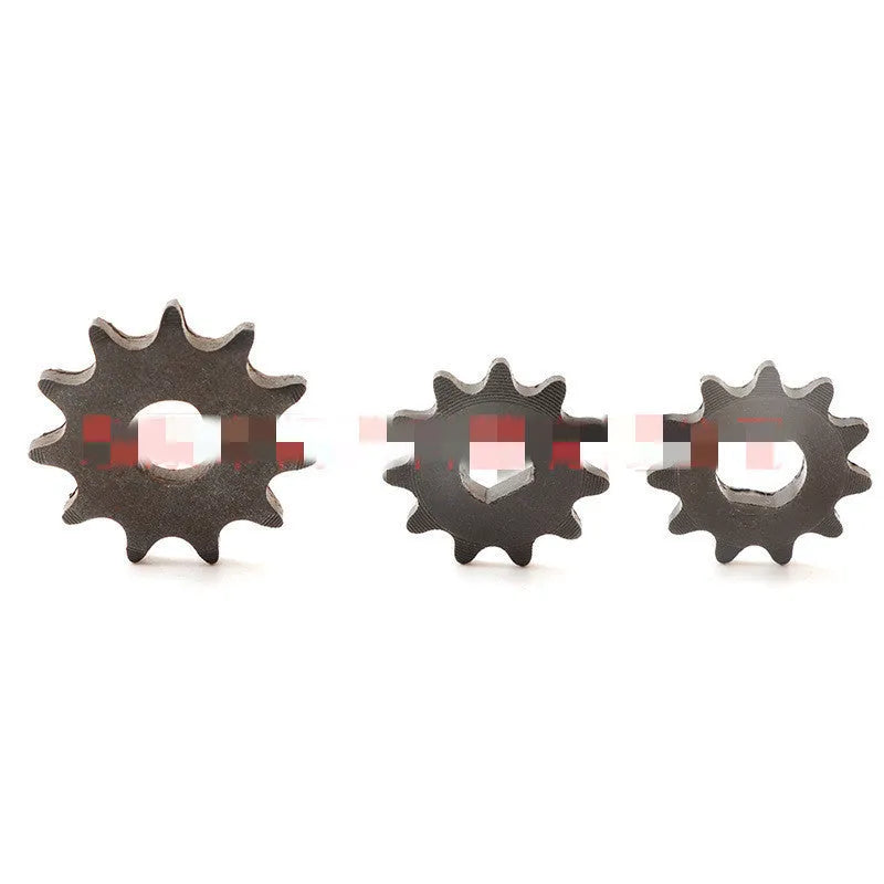 Cast iron motorcycle gear with 11 teeth for 25hT8F chain reduction motor