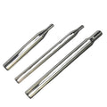 Stainless steel outdoor fire blowing stick for camping and picnics showing portable design