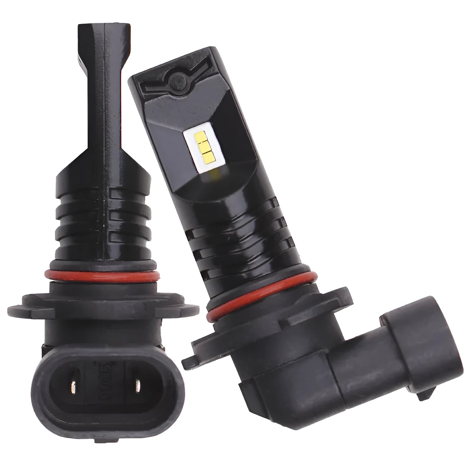 CSP high-power LED automotive fog lamp headlight with aviation aluminium housing.