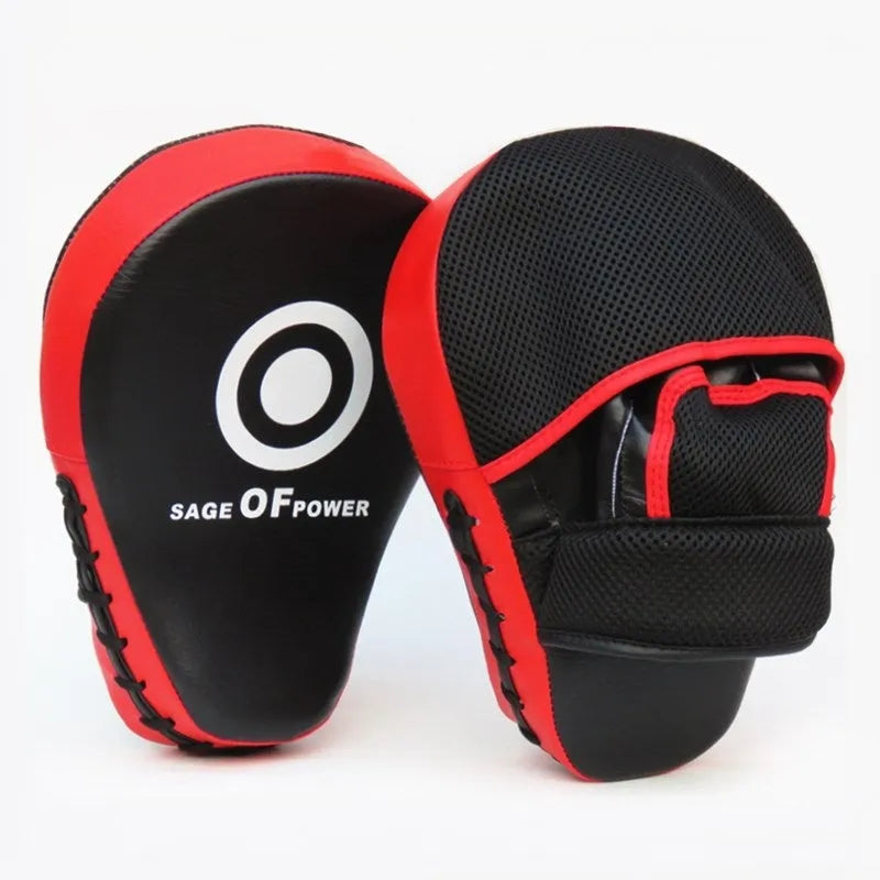 25cm boxing target pad with coloured edge options for martial arts training