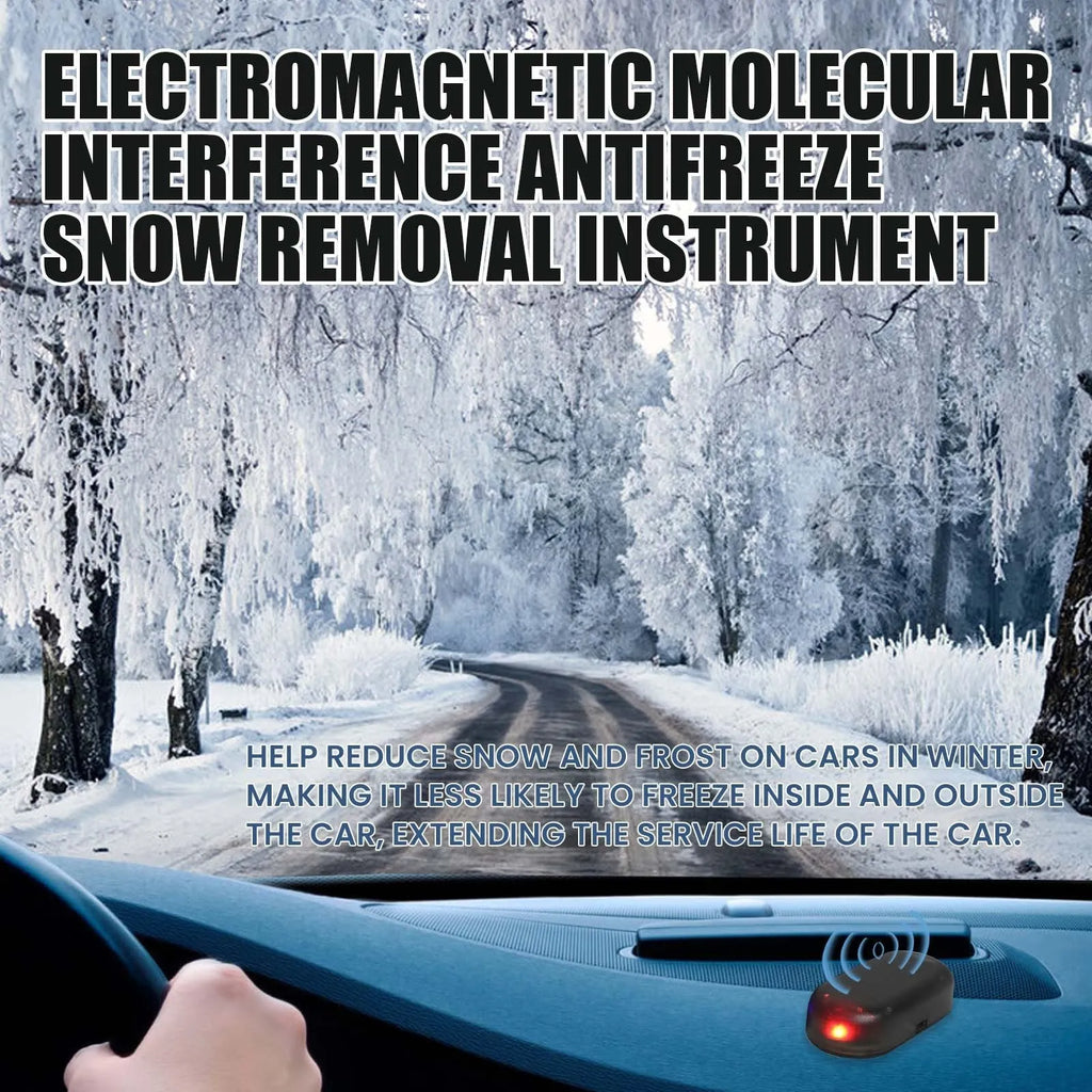 Black car de-icer tool for snow removal, shown with dimensions of 5 cm by 2.6 cm.