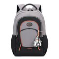Leisure travel backpack with curved shoulder straps in four colour options showing 20-35L capacity