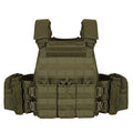 Men's camouflage polyester tactical vest for outdoor training and shooting sports