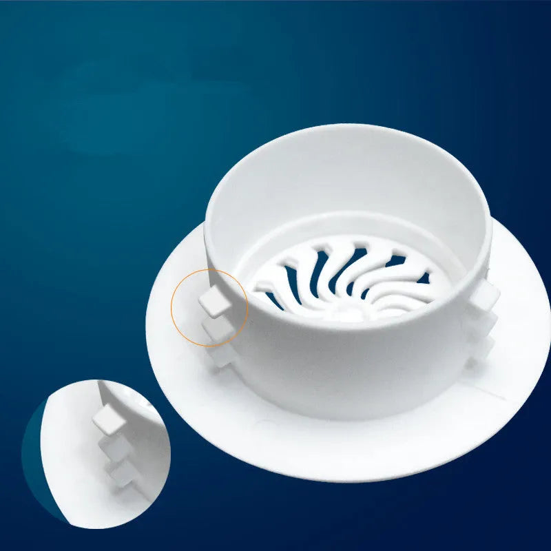 Plastic air-conditioning hole cover kit with multiple size options for wall penetration sealing