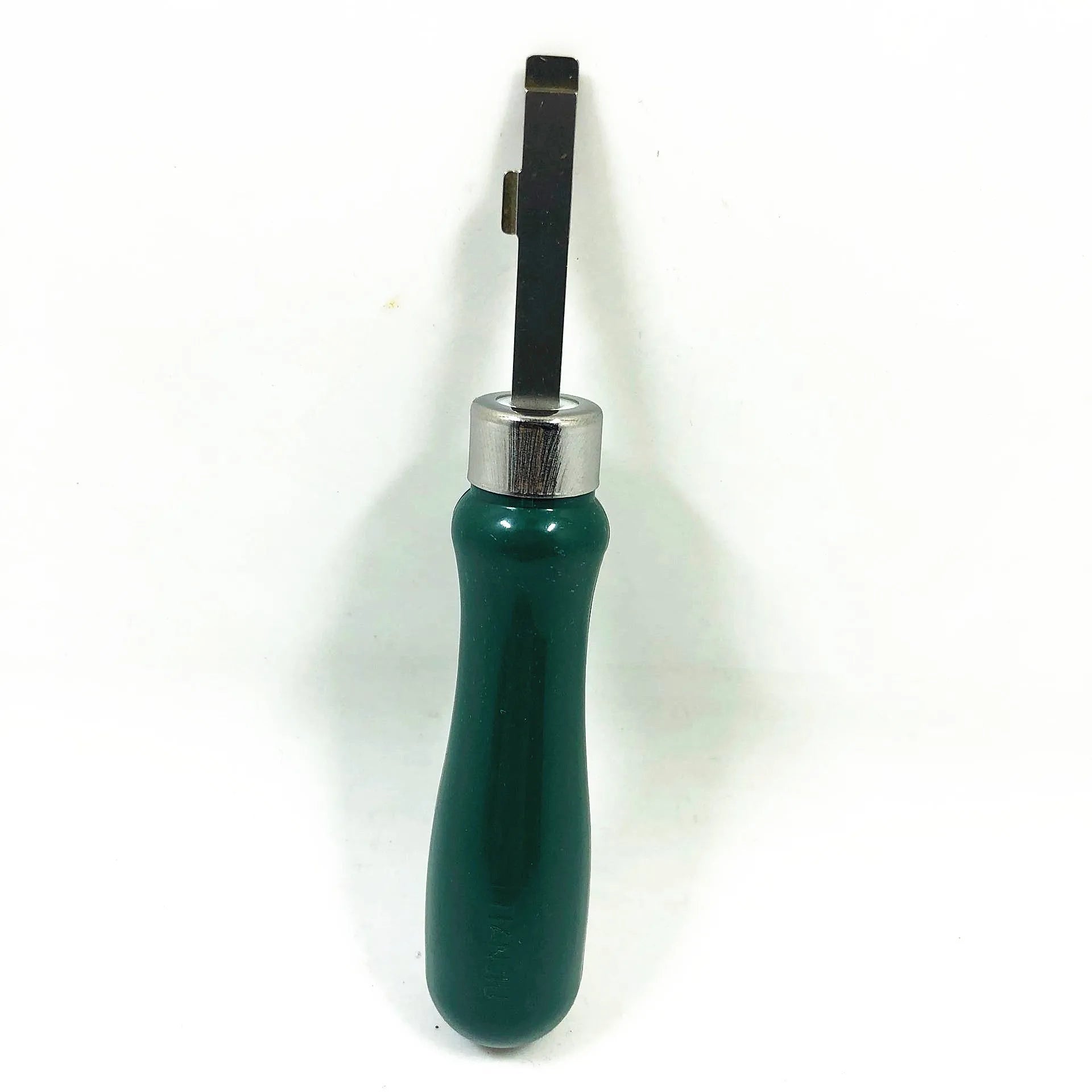 Watch back case remover tool with alloy plastic construction and pry knife tip for mechanical watch repair