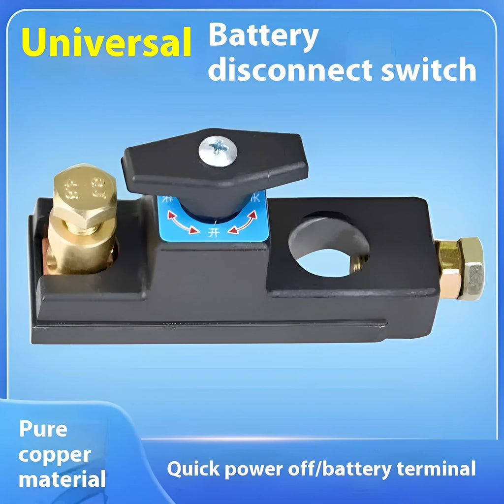 Pure copper ship type battery power off switch for car truck SUV 12V24V